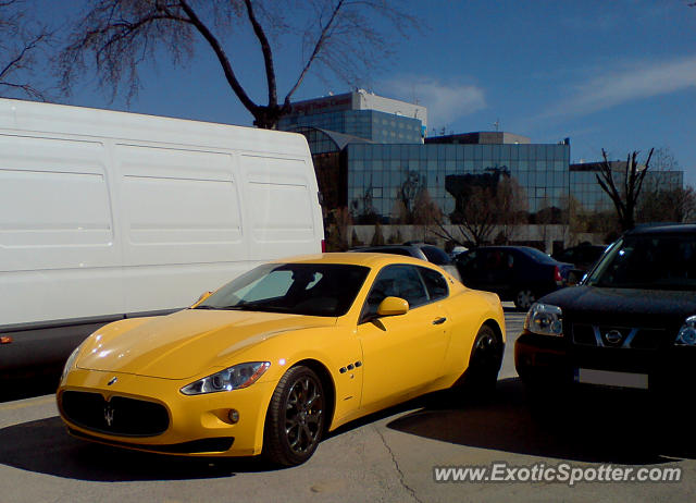 Maserati GranTurismo spotted in Bucharest, Romania