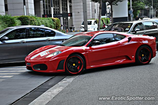 Ferrari F430 spotted in Bukit Bintang KL, Malaysia