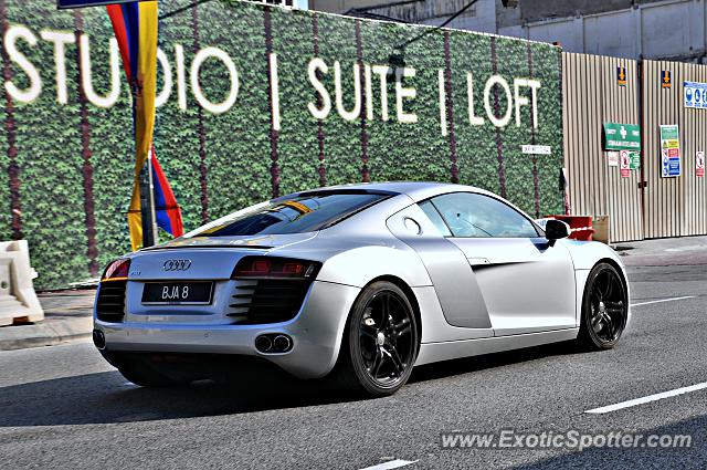 Audi R8 spotted in Jalan Imbi KL, Malaysia