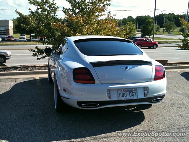 Bentley Continental spotted in Overland Park, Kansas