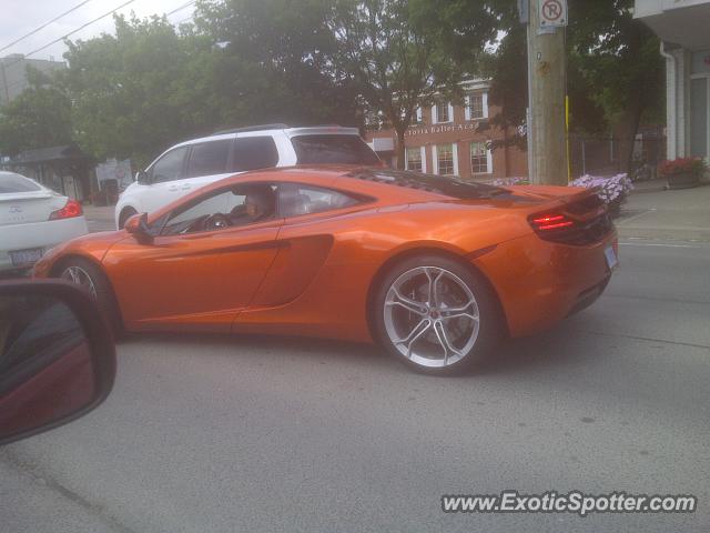 Mclaren MP4-12C spotted in Thornhill, Canada