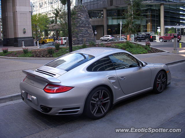 Porsche 911 Turbo spotted in Calgary, Canada