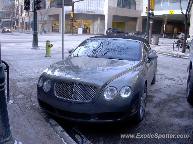 Bentley Continental spotted in Calgary, Canada