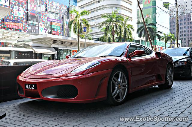 Ferrari F430 spotted in Bukit Bintang KL, Malaysia