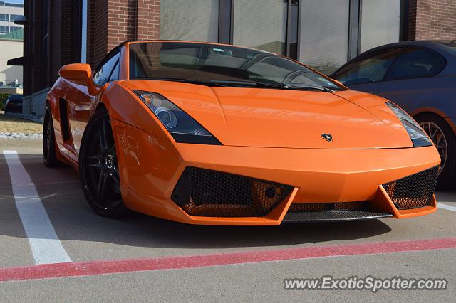 Lamborghini Gallardo spotted in Dallas, Texas