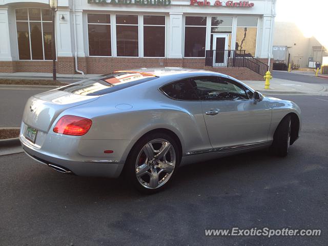 Bentley Continental spotted in Charlotte, North Carolina