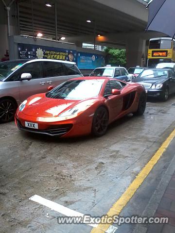 Mclaren MP4-12C spotted in Hong Kong, China