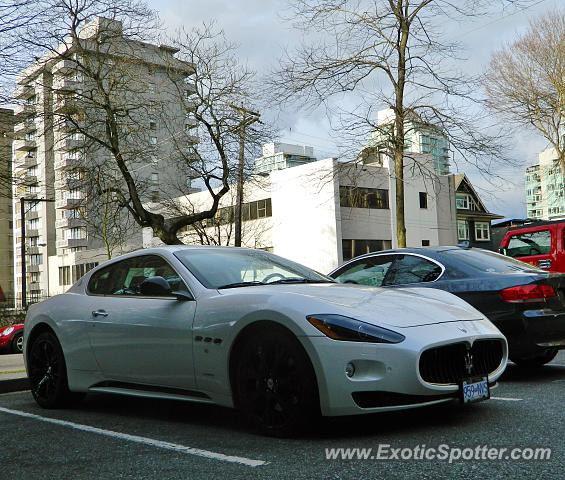 Maserati GranTurismo spotted in Vancouver, Canada