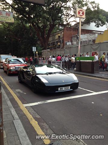 Lamborghini Gallardo spotted in Hong Kong, China