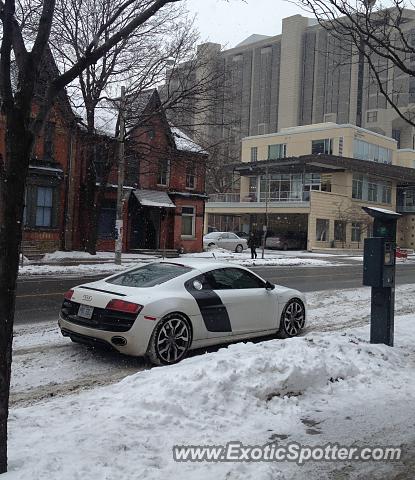 Audi R8 spotted in Toronto, Canada