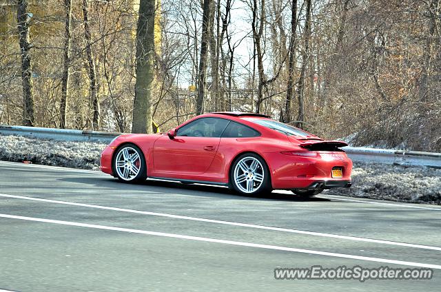 Porsche 911 spotted in Stamford, Connecticut