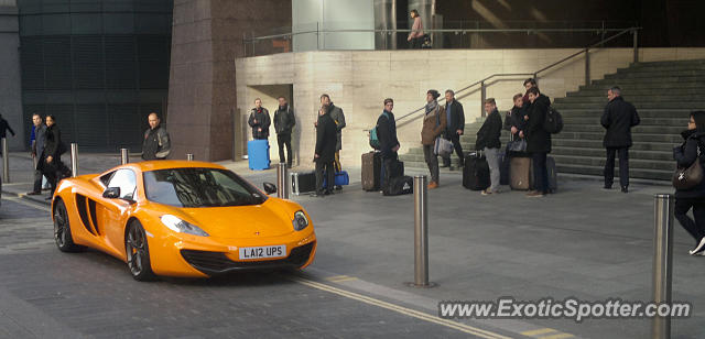 Mclaren MP4-12C spotted in London, United Kingdom