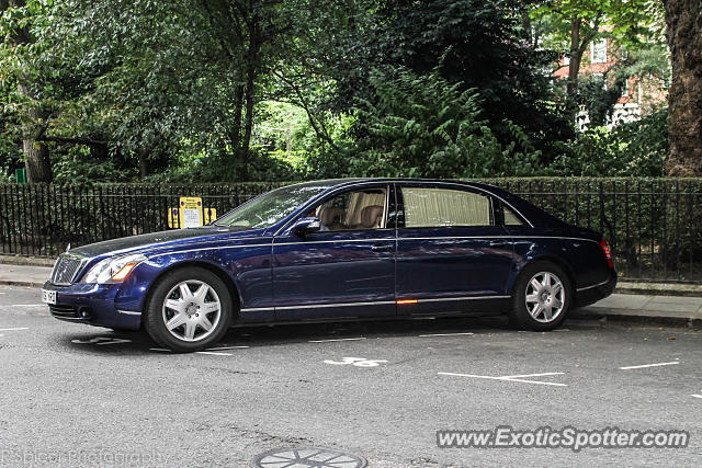 Mercedes Maybach spotted in London, United Kingdom