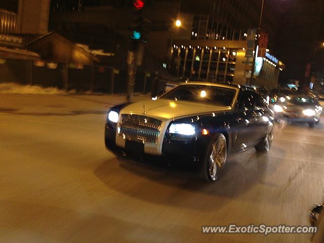 Rolls Royce Ghost spotted in Chicago, Illinois