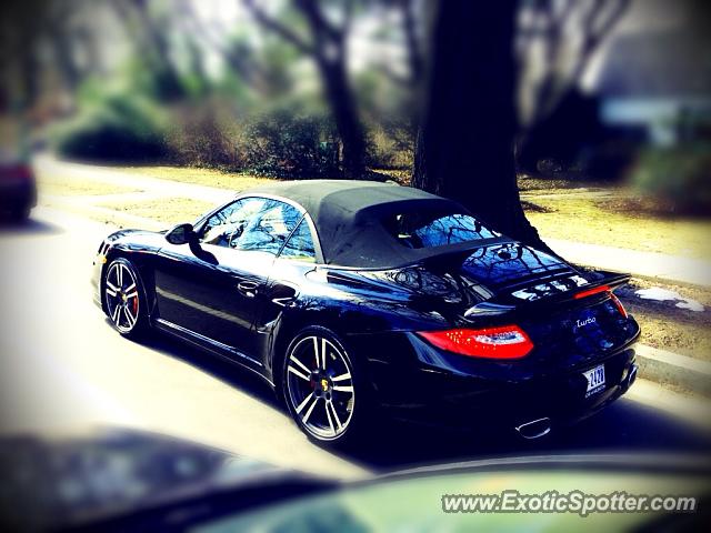 Porsche 911 Turbo spotted in Bethesda, Maryland