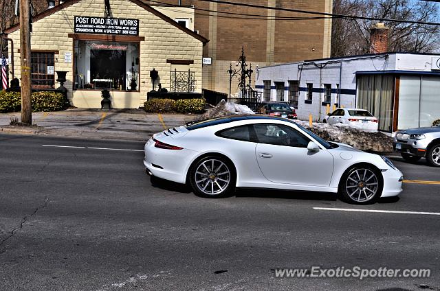 Porsche 911 spotted in Greenwich, Connecticut