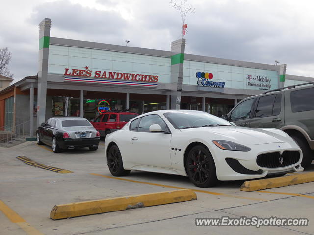 Maserati GranTurismo spotted in Rowland Heights, California