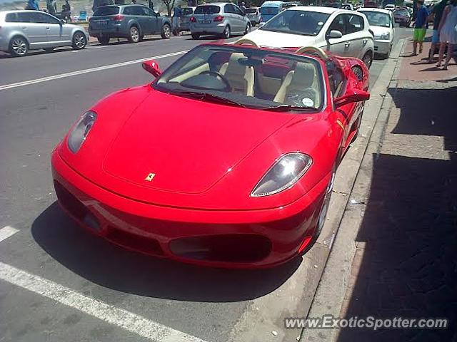 Ferrari F430 spotted in Camps Bay, South Africa