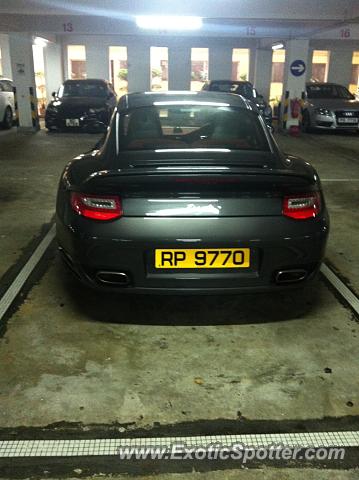 Porsche 911 Turbo spotted in Hong Kong, China