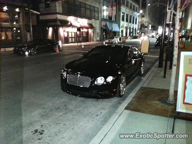 Bentley Continental spotted in Cincinnati, Ohio