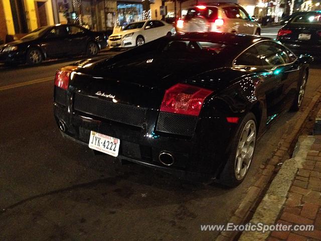 Lamborghini Gallardo spotted in Alexandria, Virginia