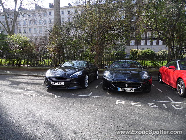 Ferrari California spotted in London, United Kingdom