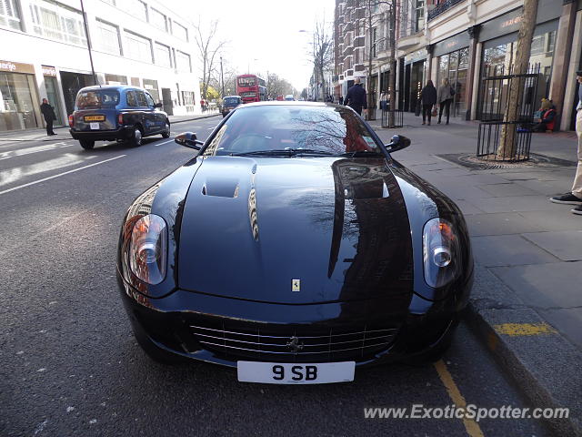 Ferrari 599GTB spotted in London, United Kingdom