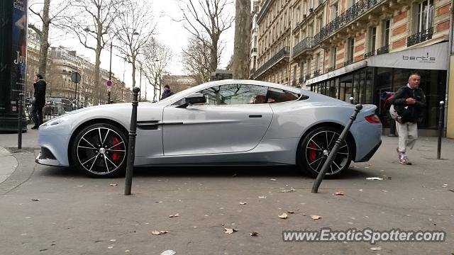 Aston Martin Vanquish spotted in Paris, France