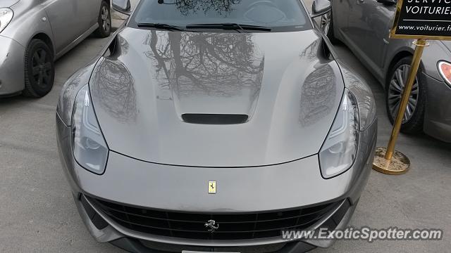 Ferrari F12 spotted in Paris, France