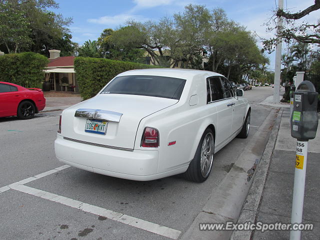 Rolls Royce Phantom spotted in Fort Lauderdale, Florida