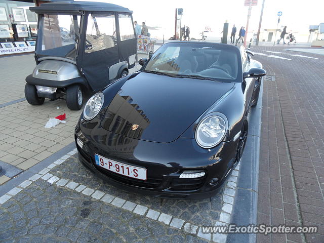 Porsche 911 Turbo spotted in Knokke-Heist, Belgium