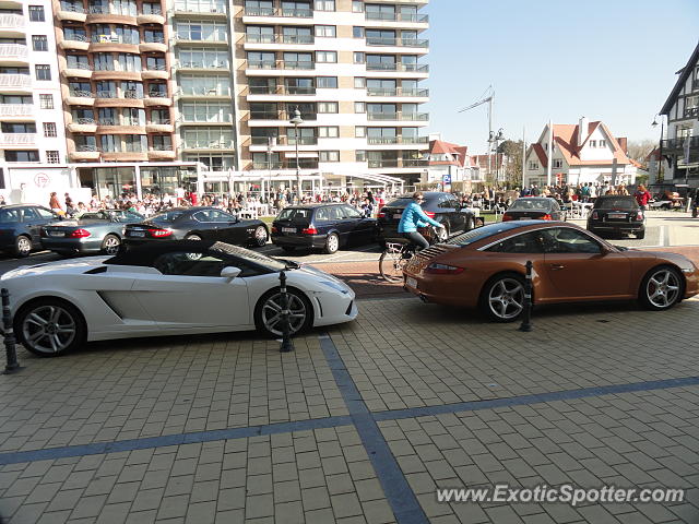 Lamborghini Gallardo spotted in Knokke-Heist, Belgium