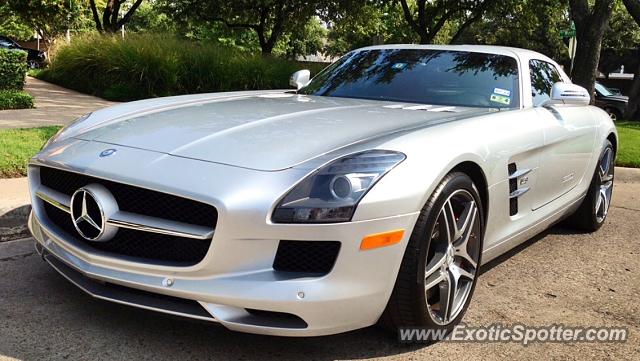 Mercedes SLS AMG spotted in Dallas, Texas