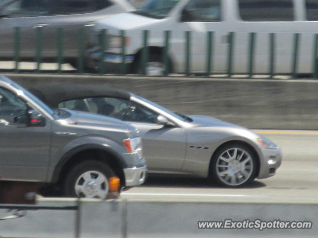 Maserati GranCabrio spotted in Dania Beach, Florida