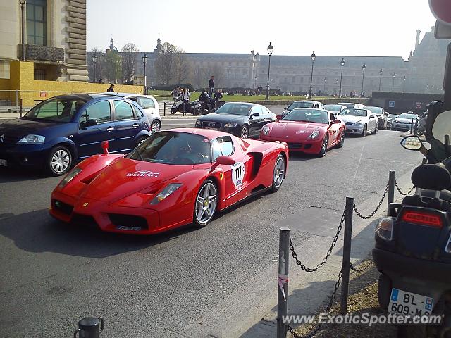 Ferrari Enzo spotted in Paris, France