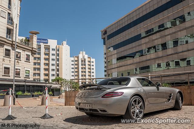 Mercedes SLS AMG spotted in Sandton, South Africa