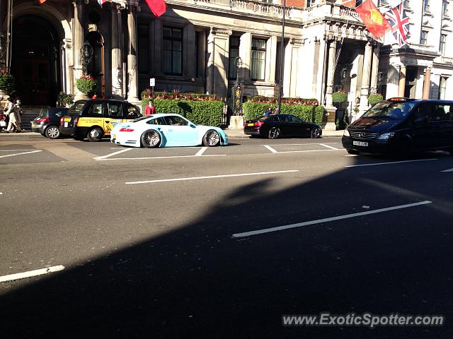 Porsche 911 Turbo spotted in London, United Kingdom