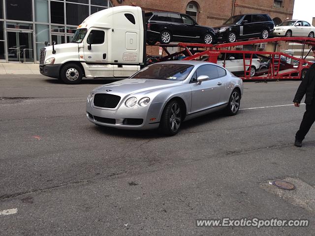 Bentley Continental spotted in New York City, New York