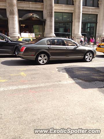 Bentley Continental spotted in New York City, New York