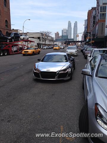 Audi R8 spotted in New York City, New York