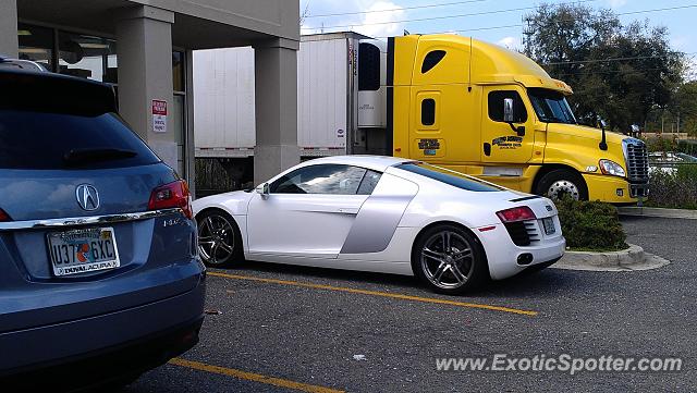 Audi R8 spotted in Jacksonville, Florida