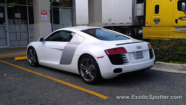 Audi R8 spotted in Jacksonville, Florida