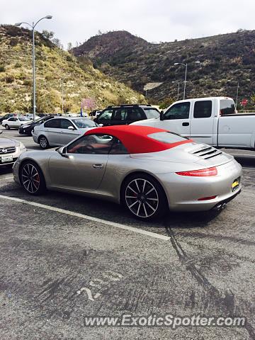 Porsche 911 spotted in Glendale, California