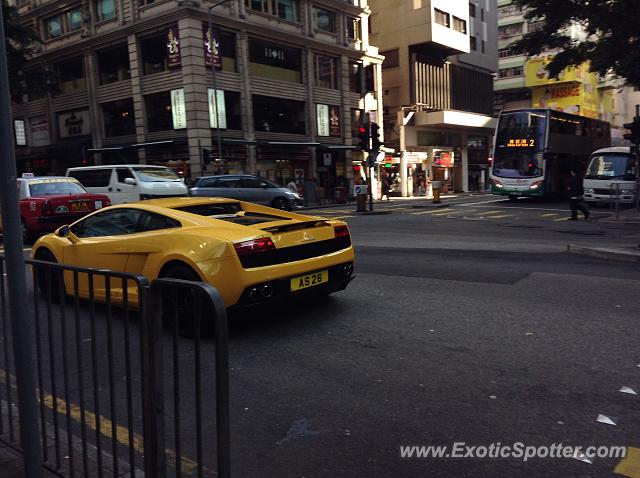 Lamborghini Gallardo spotted in Hong Kong, China