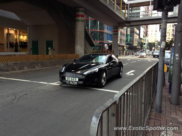 Aston Martin Vantage spotted in Hong Kong, China