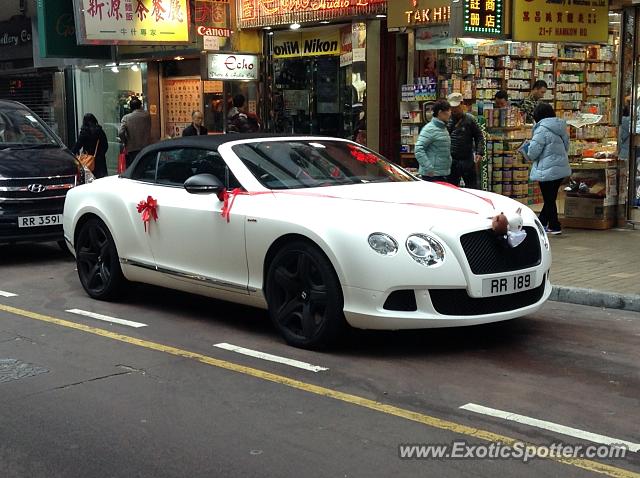 Bentley Continental spotted in Hong Kong, China