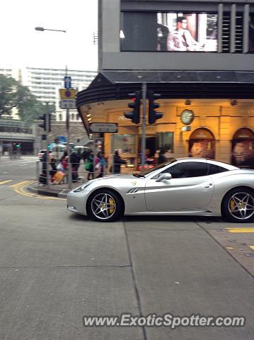 Ferrari California spotted in Hong Kong, China