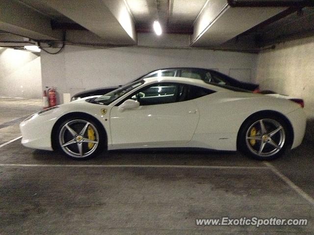 Ferrari 458 Italia spotted in Hong Kong, China