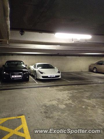 Ferrari 458 Italia spotted in Hong Kong, China