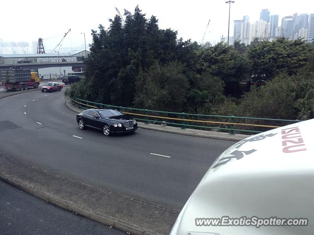 Bentley Continental spotted in Hong Kong, China